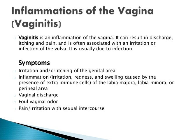 pain and itchy vagina Sex discrimination in education
